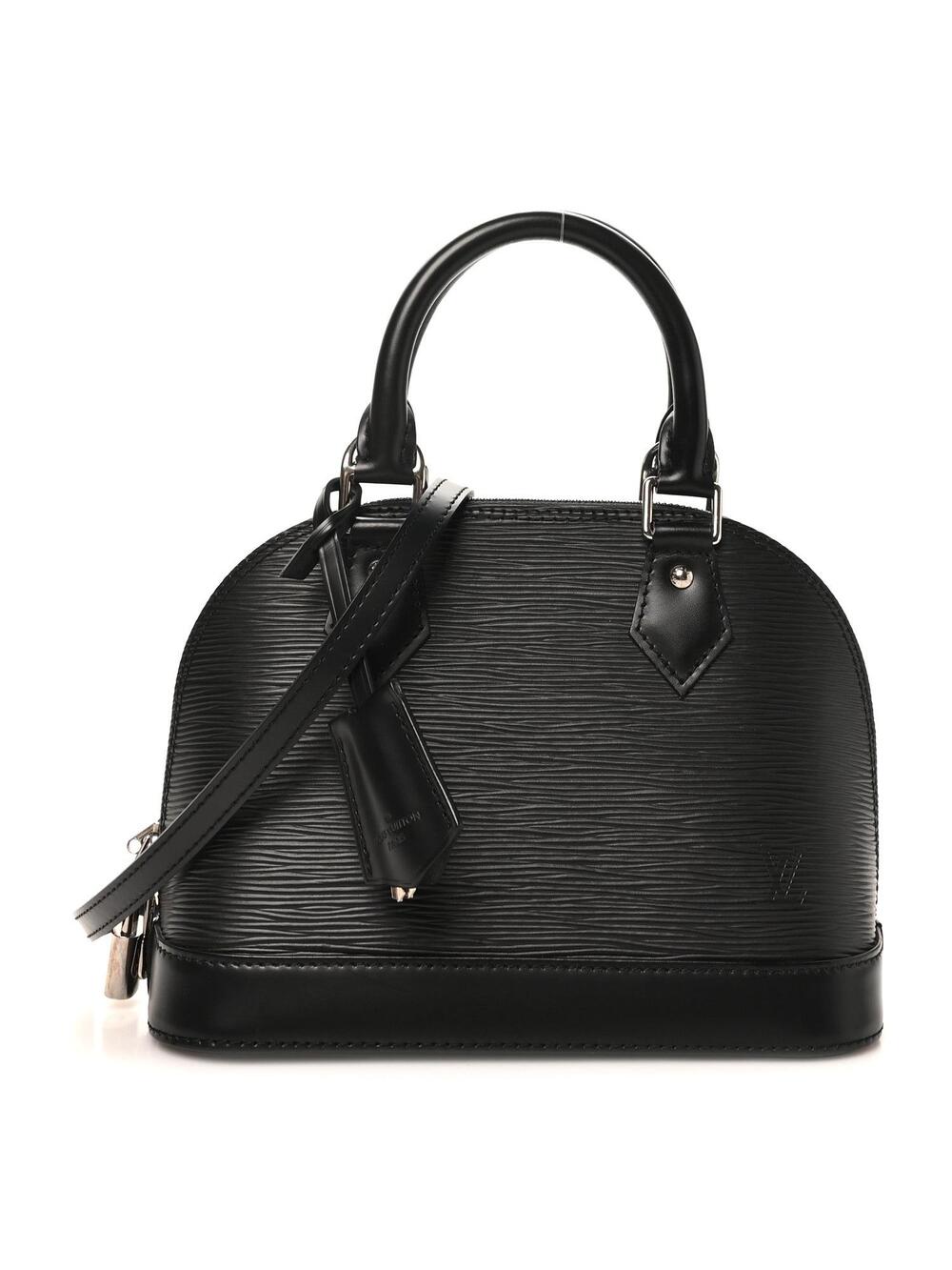 Louis Vuitton Epi Alma Bb Black #293331L16B